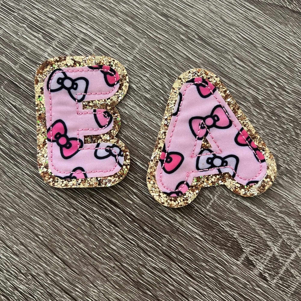Stoney Clover Hello Kitty Bow Letters